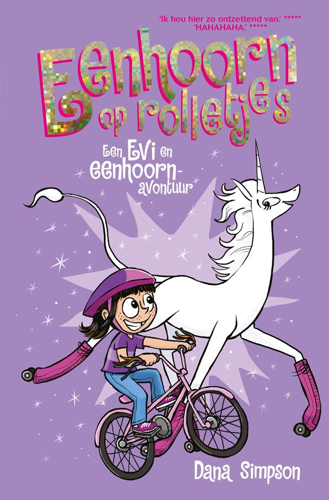 Evi en eenhoorn 2: eenhoorn op rolletjes