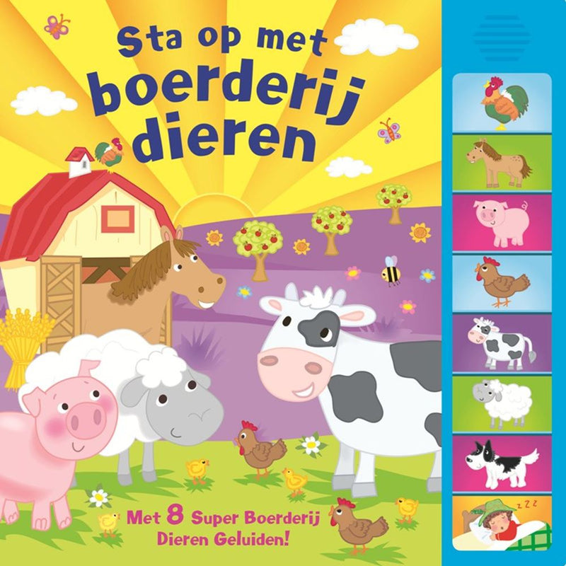 Geluidenboek: sta op met boerderijdieren