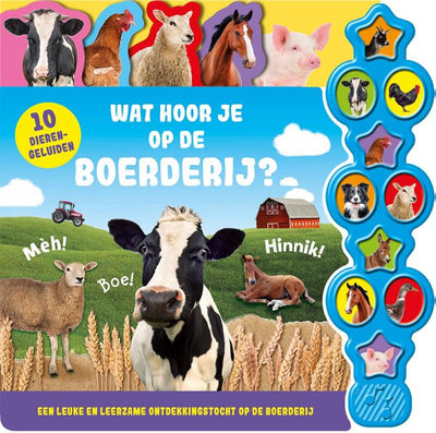 Geluidenboek: wat hoor je op de boerderi