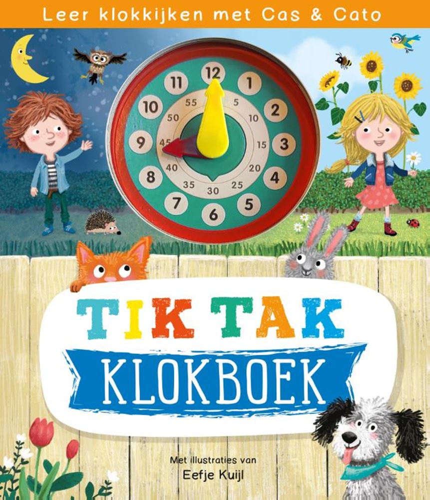 Rebo publishers tik tak klokboek 3+