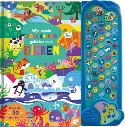 Rebo publishers geluidenboek dieren - zoek en vind