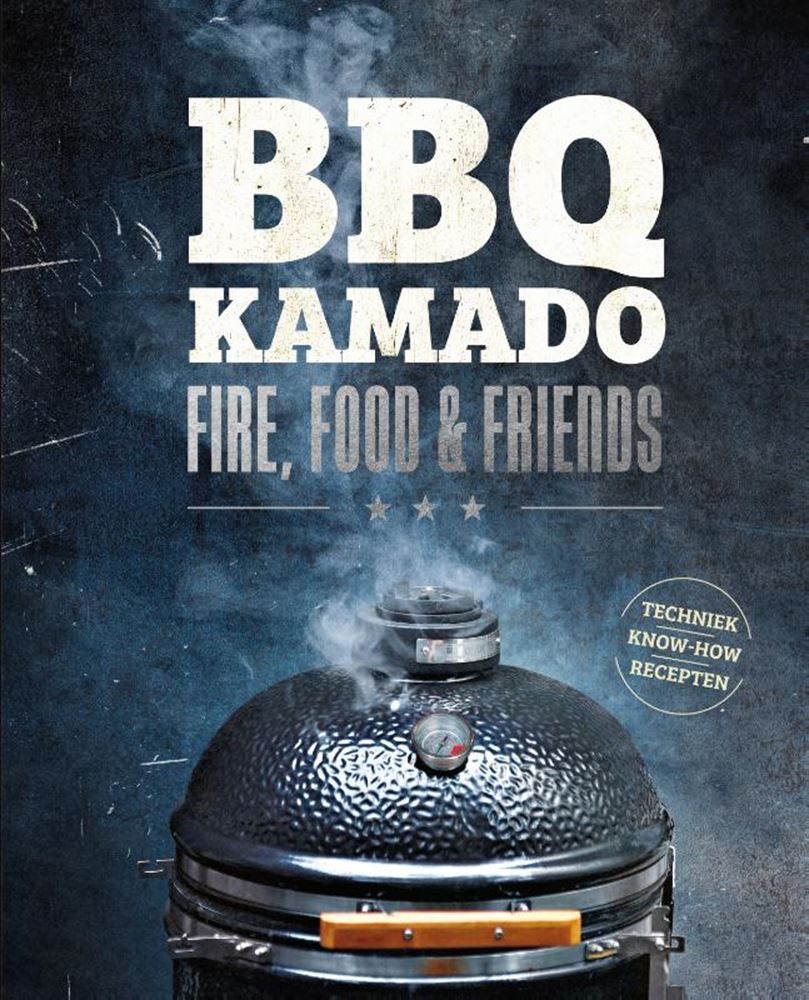 Bbq kamado - fire, food friends