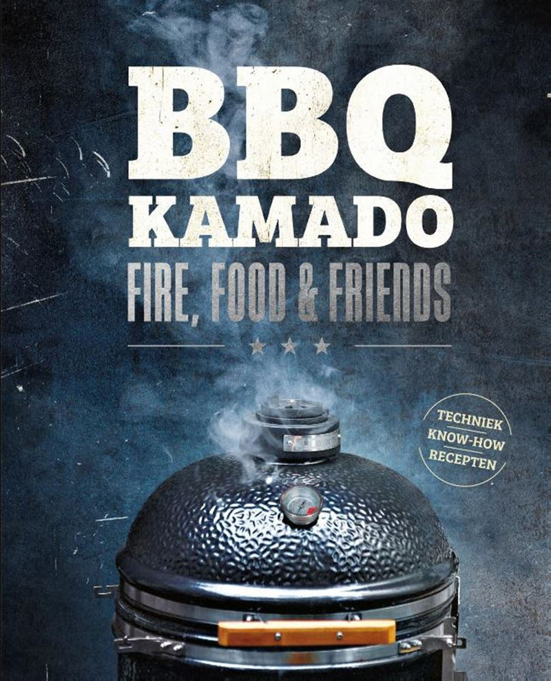 Bbq kamado - fire, food friends