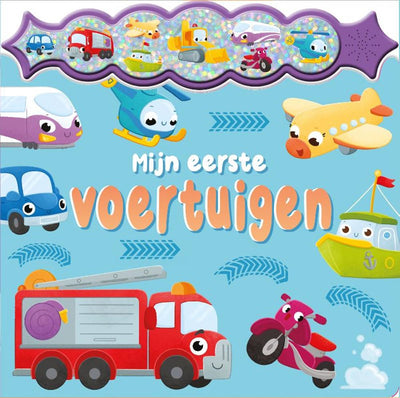 Rebo publishers geluidenboek: mijn eerste voertuigen 2+