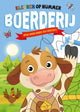Rebo publishers boerderij - kleuren op nummer 4+