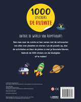 Stickerboek:de ruimte - 1000 stickers 3+ | 2 stuks - afbeelding 2