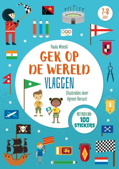 Rebo publishers vlaggen - gek op de wereld 6+