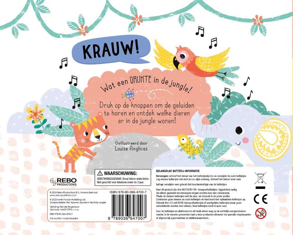 Rebo publishers luister mee in de jungle