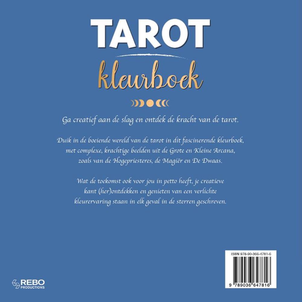 Tarot kleurboek volwassene