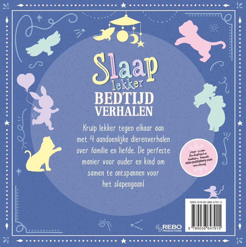 Rebo publishers slaap lekker bedtijdverhalen 4+
