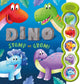 Geluidenboek: dino stamp en grom! 0+