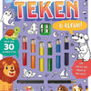 Teken kleur! - kleurmania 2+