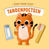 Rebo publishers tandenpoetsen - stap voor stap kartonboekje