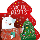 Vrolijk kerstfeest - vormboek 0+ - afbeelding 1