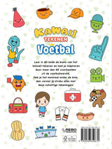 Rebo publishers kawaii tekenen voetbal 6+ - afbeelding 2