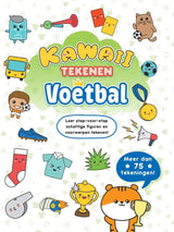 Rebo publishers kawaii tekenen voetbal 6+ - afbeelding 1