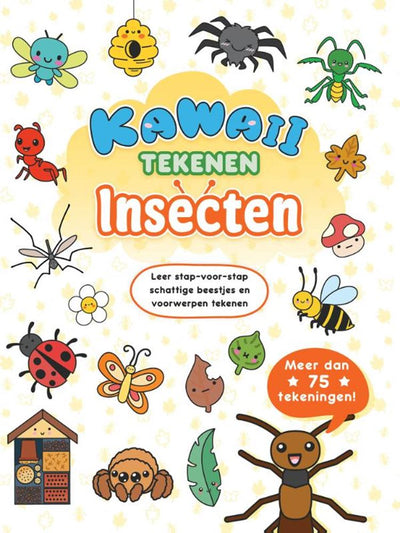Rebo publishers kawaii tekenen insecten 6+