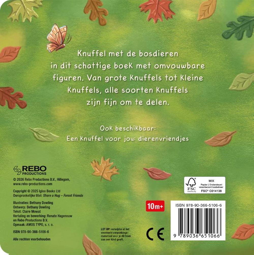 Bosvriendjes - een knuffel voor jou 0+