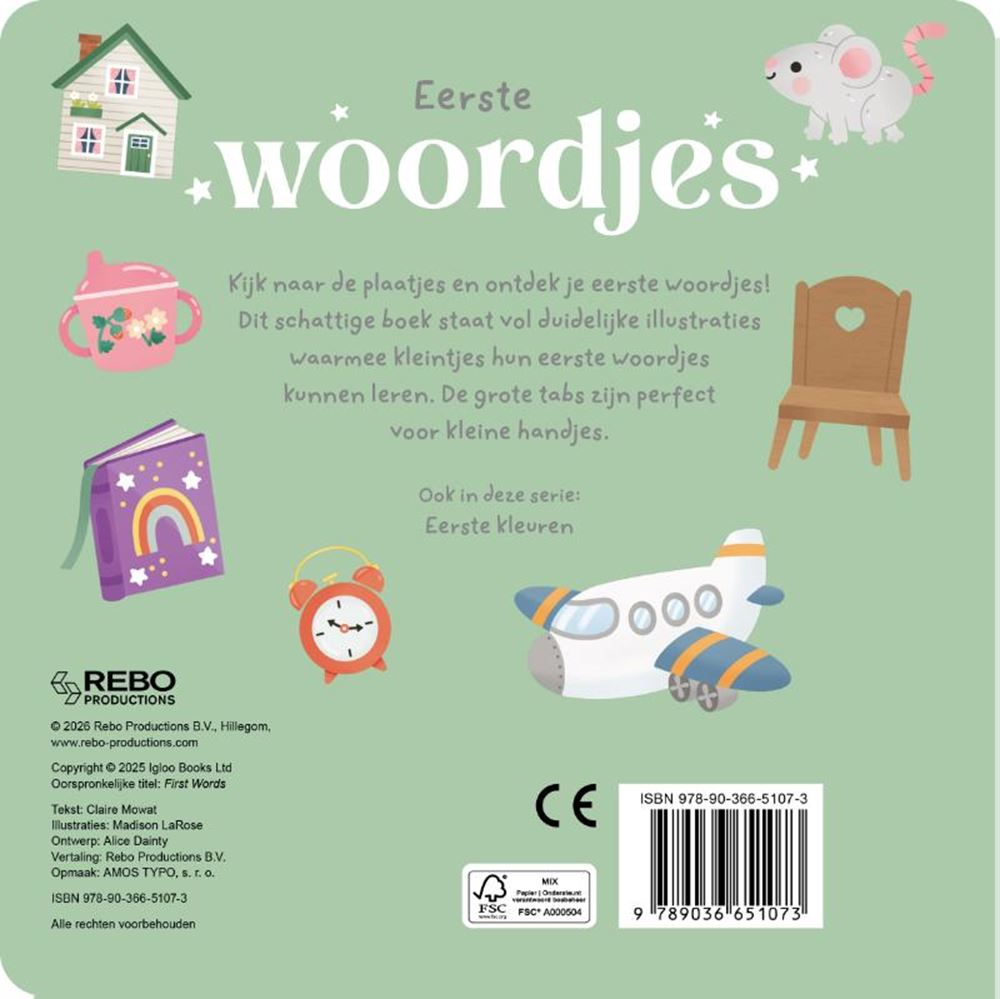 Eerste woordjes - kijk en ontdek 3+