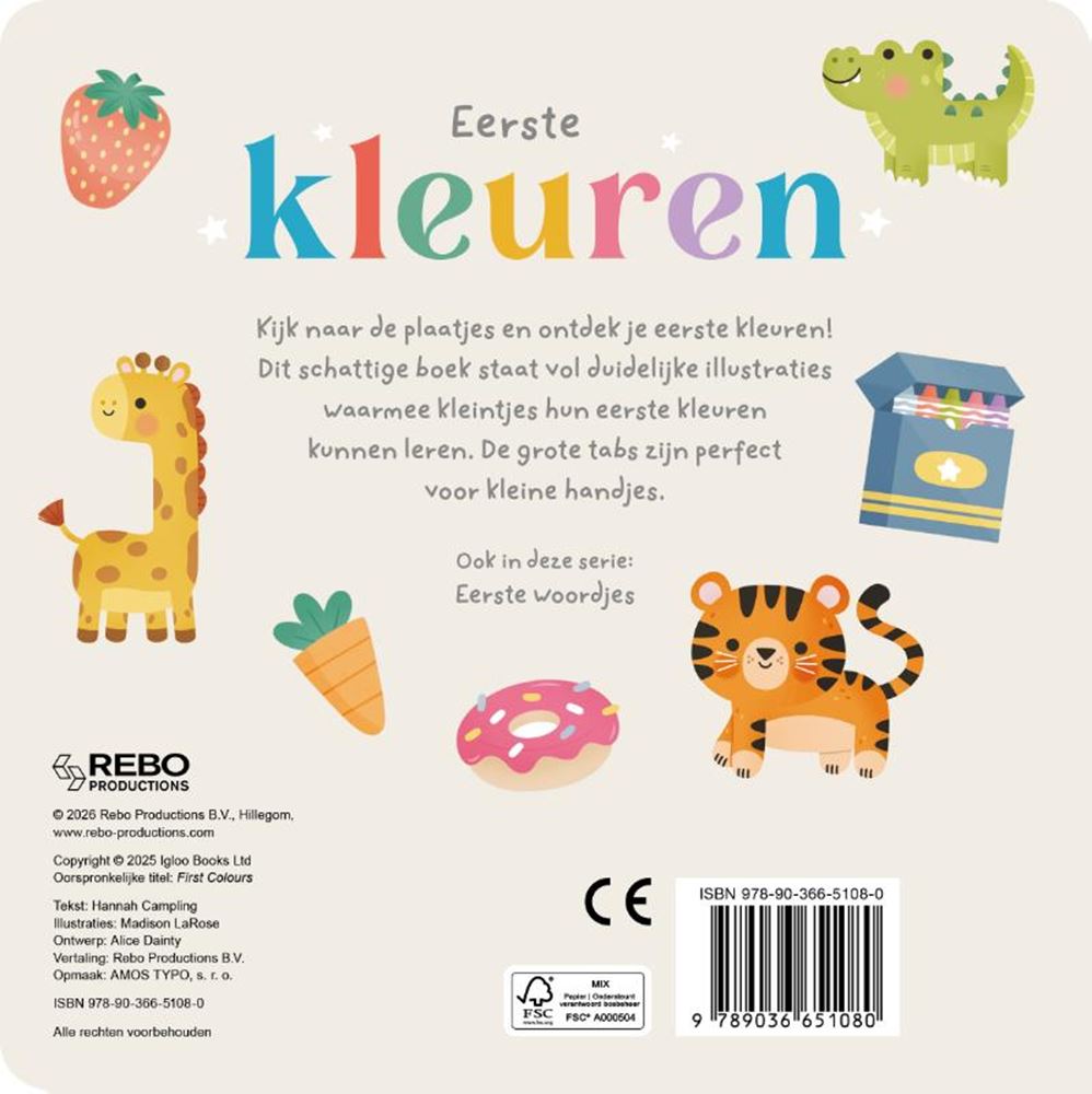 Eerste kleuren - kijk en ontdek 3+