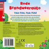 Geluidenboek: rode brandweerauto. 1+