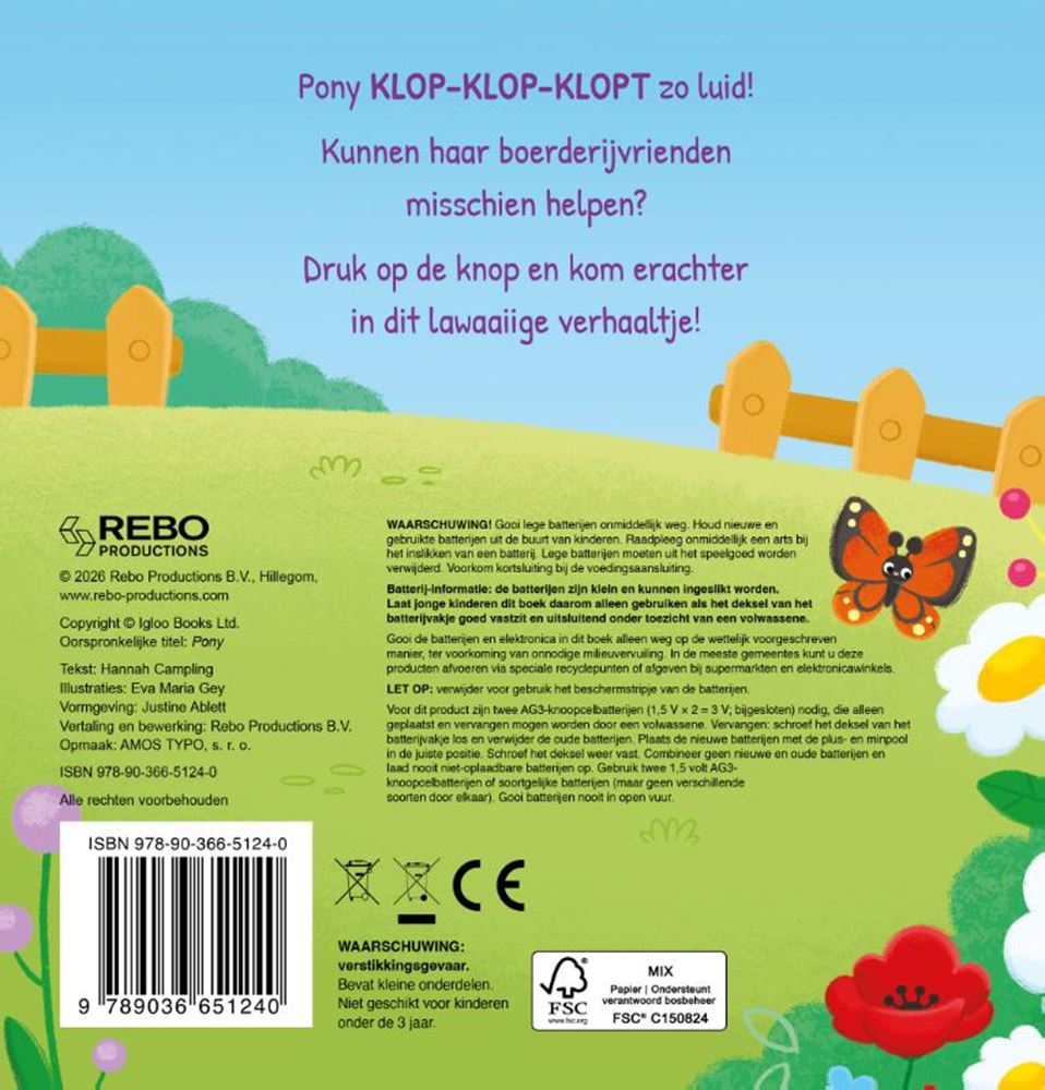 Geluidenboek: pony. 1+