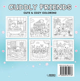 Rebo publishers cuddly friends - cute cozy coloring 6+ - afbeelding 2