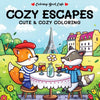 Cozy escapes - cute cozy coloring. 6+