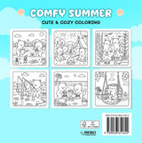 Rebo publishers comfy summer - cute cozy coloring. 6+ - afbeelding 2