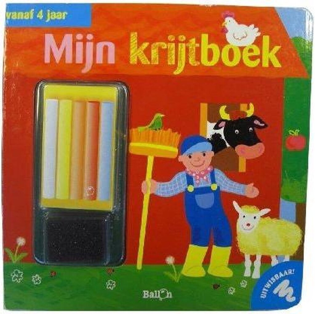 Ballon mijn krijtboek boerderij