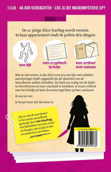 Singel uitgeverijen alice is niet de moordenaar. murdoku - afbeelding 2