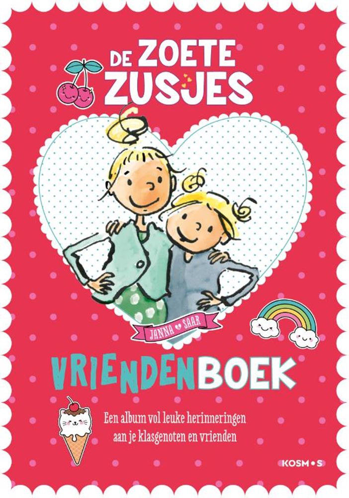 Centraal boekhuis de zoete zusjes vriendenboek