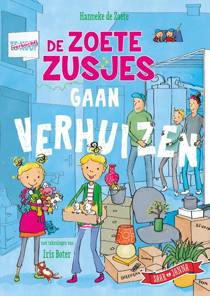 Centraal boekhuis de zoete zusjes gaan verhuizen kinderboek