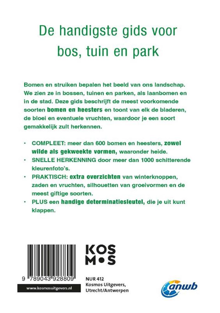 Anwb bomengids. meer dan 600 soorten bo