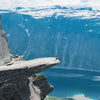 Wanderlust scandinavië. volwassene