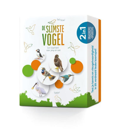 Kosmos uitgevers de slimste vogel - een kaartspel voor jong en oud 6+.