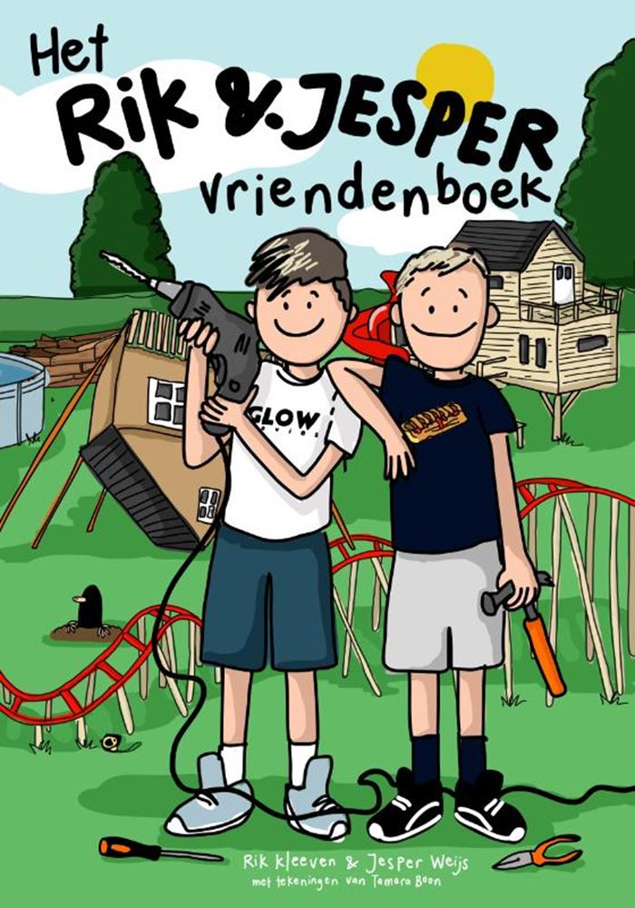Rik en jesper vriendenboek. 6+