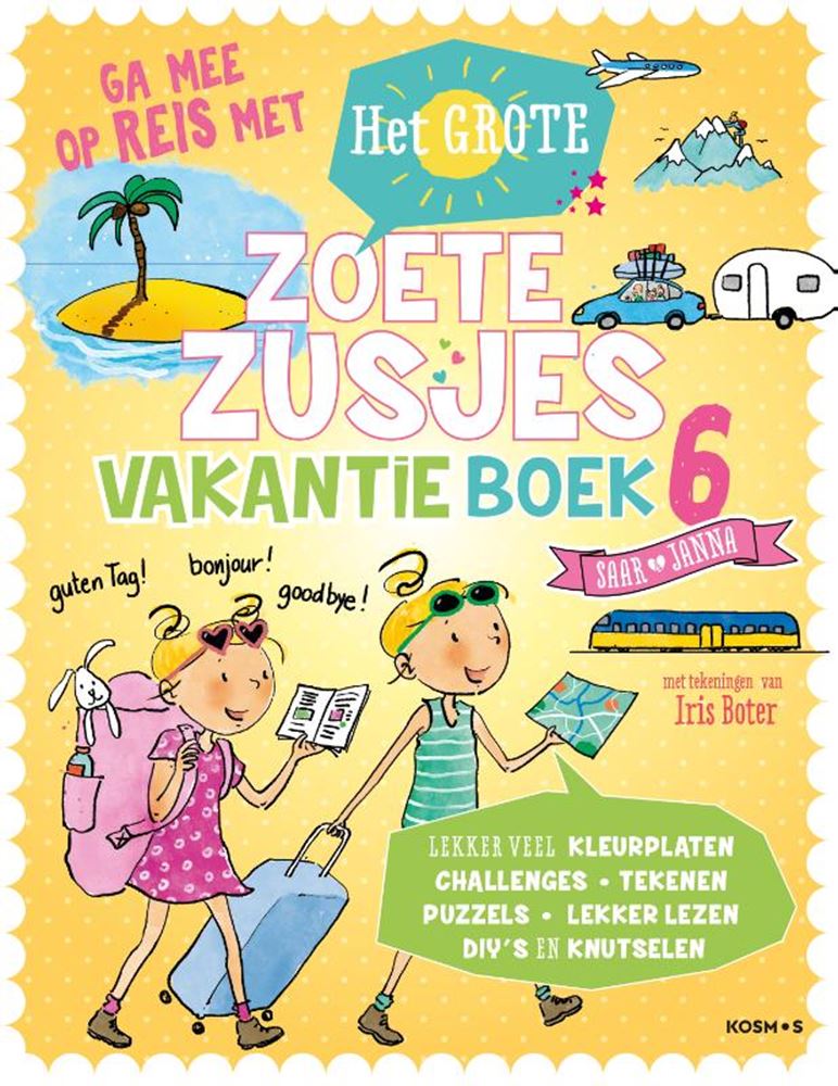 Het grote zoete zusjes vakantieboek 6.