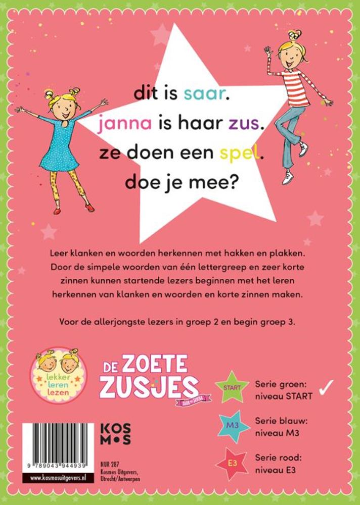 Zoete zusjes: een spel met een doos 4+