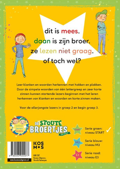 Centraal boekhuis zoete zusjes: ik lees niet 5+