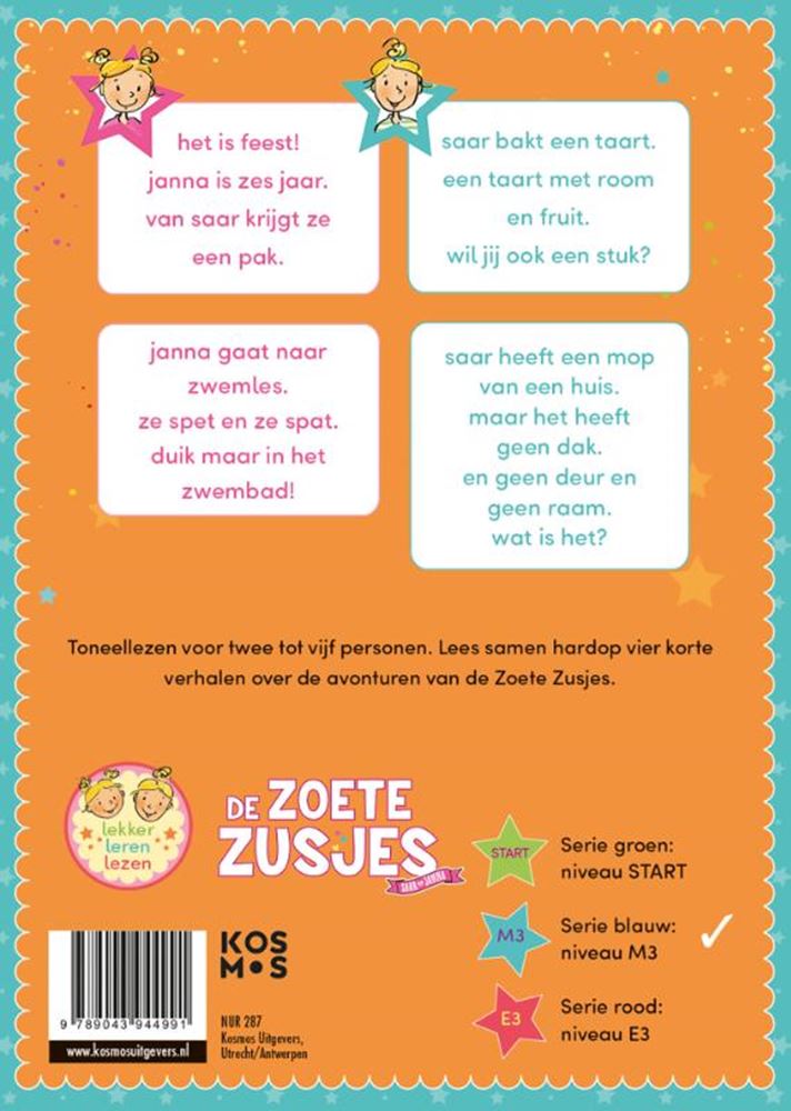 Zoete zusjes: het is feest 5+