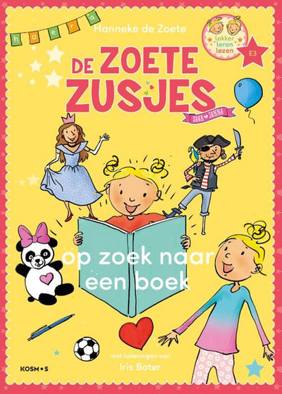 Centraal boekhuis zoete zusjes: op zoek naar een boek 5+
