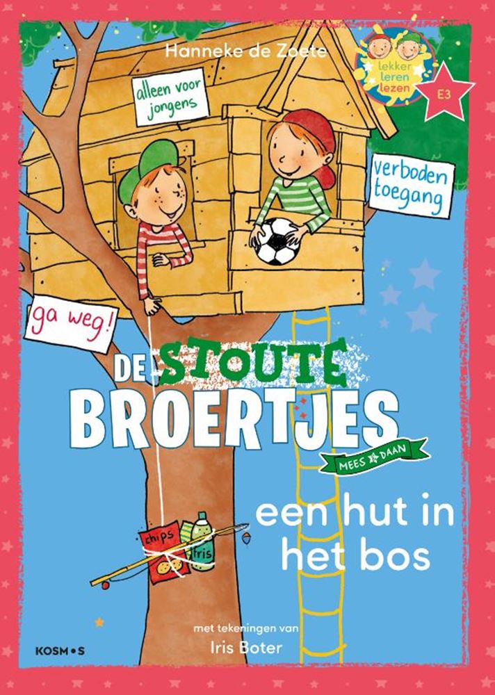 Zoete zusjes: een hut in het bos 5+