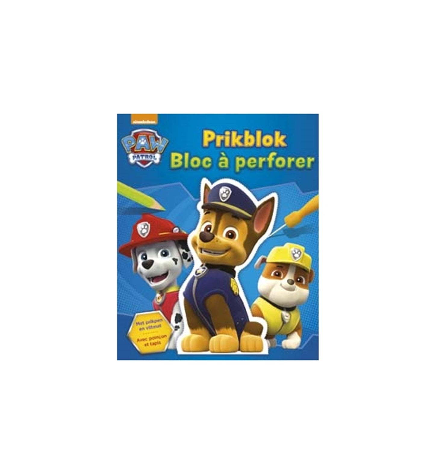 Deltas paw patrol prikblok