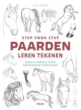 Deltas stap voor stap paarden leren tekenen - afbeelding 1
