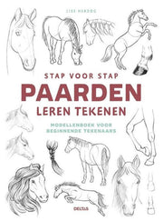 Deltas stap voor stap paarden leren tekenen - afbeelding 1