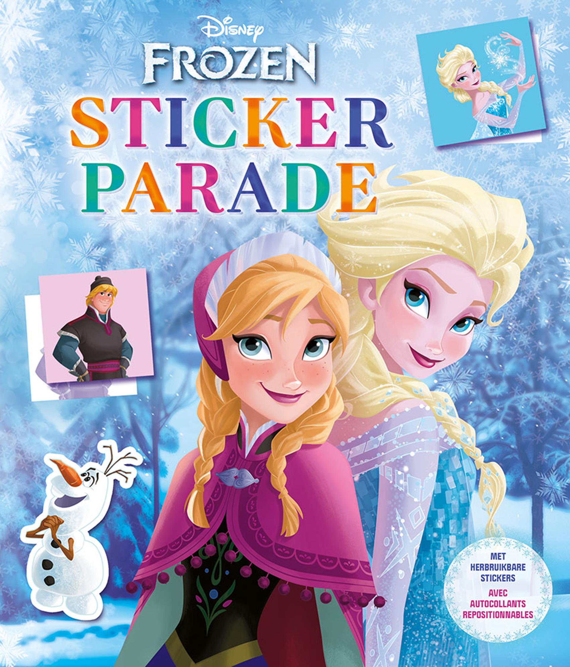 Deltas disney sticker parade frozen disney sticker parade frozen - la reine des neiges