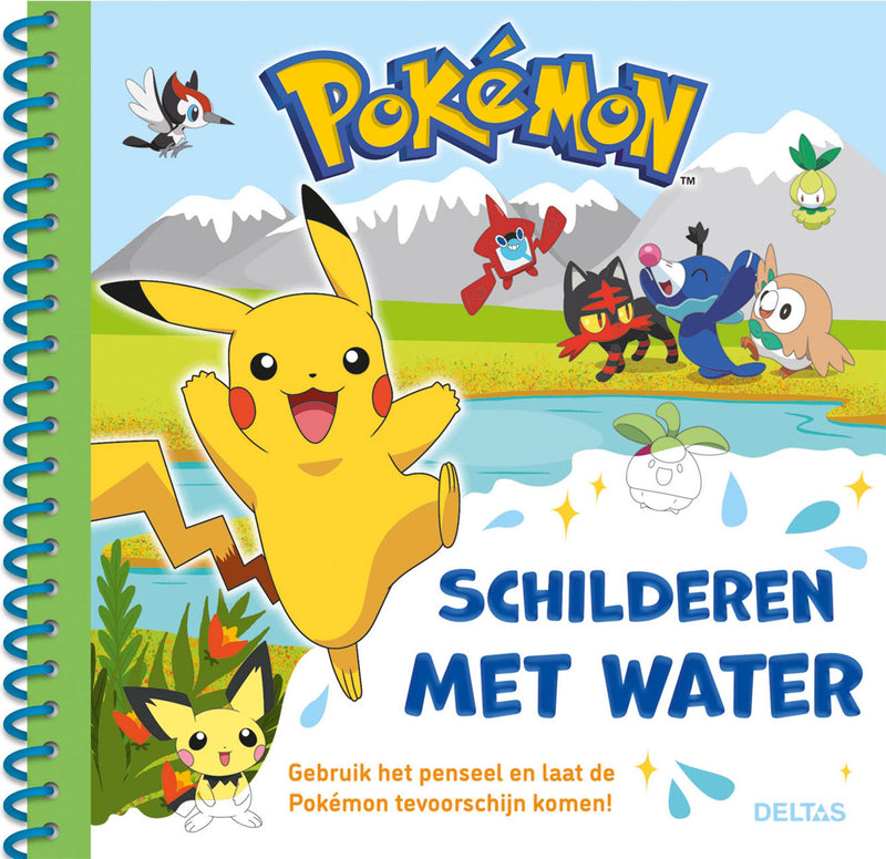 Pokemon pokémon schilderen met water deel 2