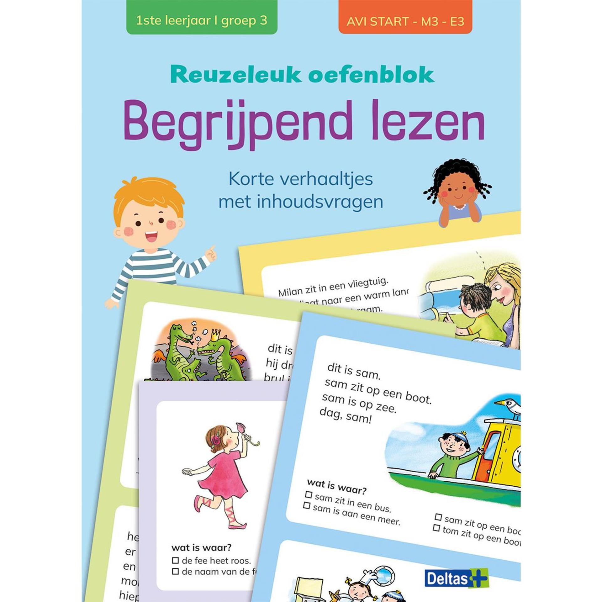 Deltas reuzeleuk oefenblok begrijpend lezen