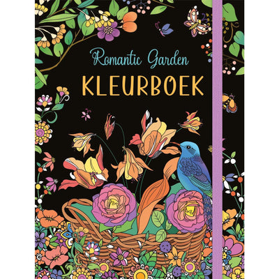 Deltas romantic garden kleurboek